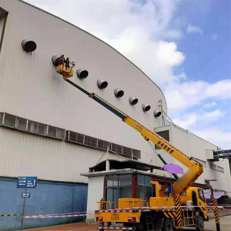 绍兴高空作业车出租服务：专业广告牌安装解决方案